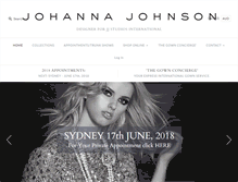 Tablet Screenshot of johannajohnson.com